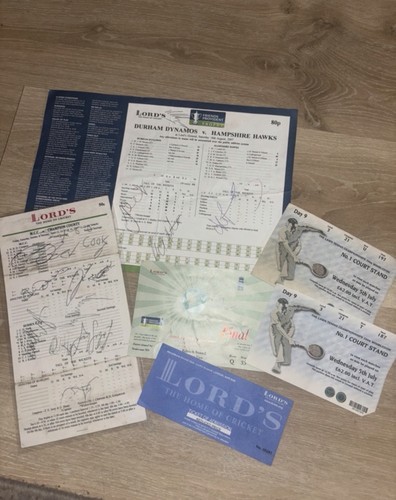 Vintage cricket lords ticket - lords,