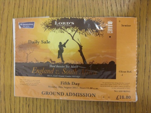 2012 ticket cricket - ticket:,