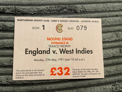 1991 england west indies - england,