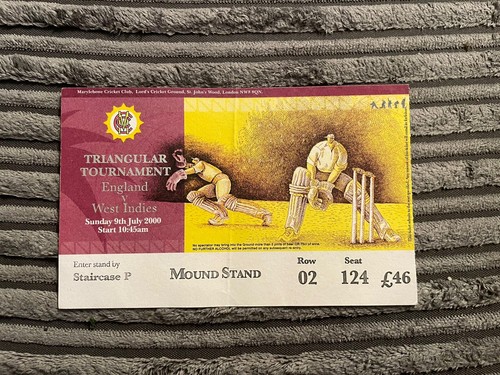 2000 england west indies - v,