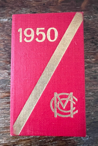 Mcc member booklet 1950 - member's,