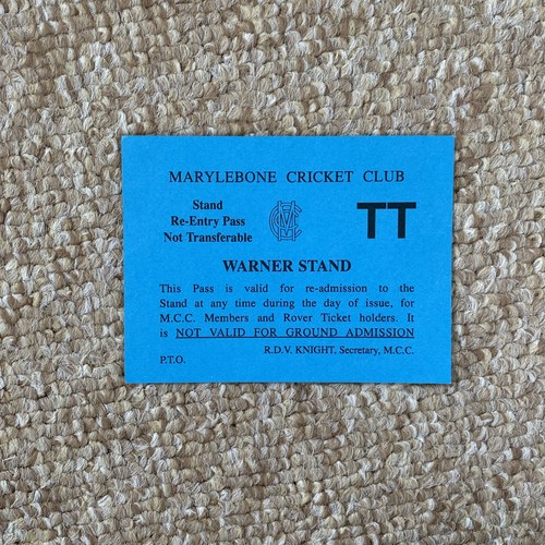 Ticket stub entry - ticket,
